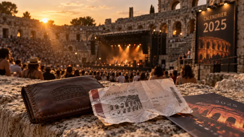 Arènes de Nîmes 2025 : le calendrier complet des 19 soirées et les billets à vérifier