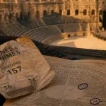 Arènes de Nîmes plan des places : blocs et vomitoire