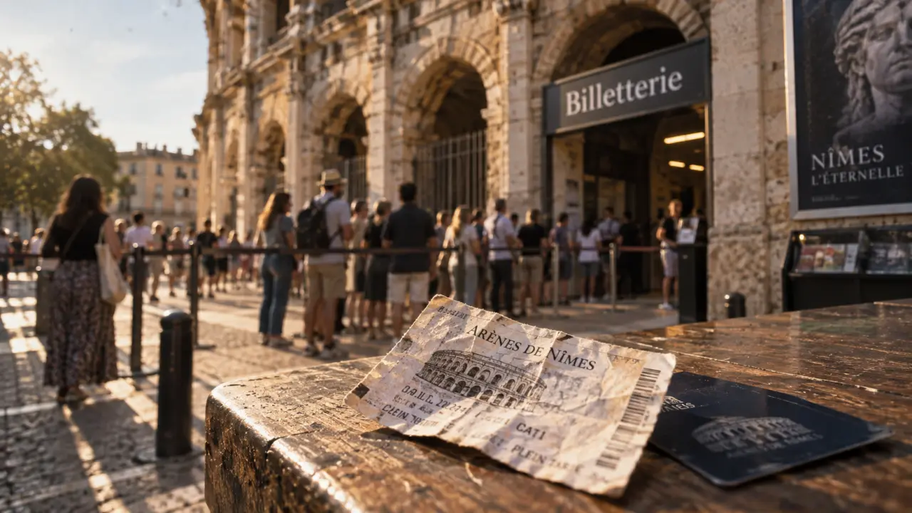 Arènes de Nîmes billetterie : billets et carte d’accès officiels