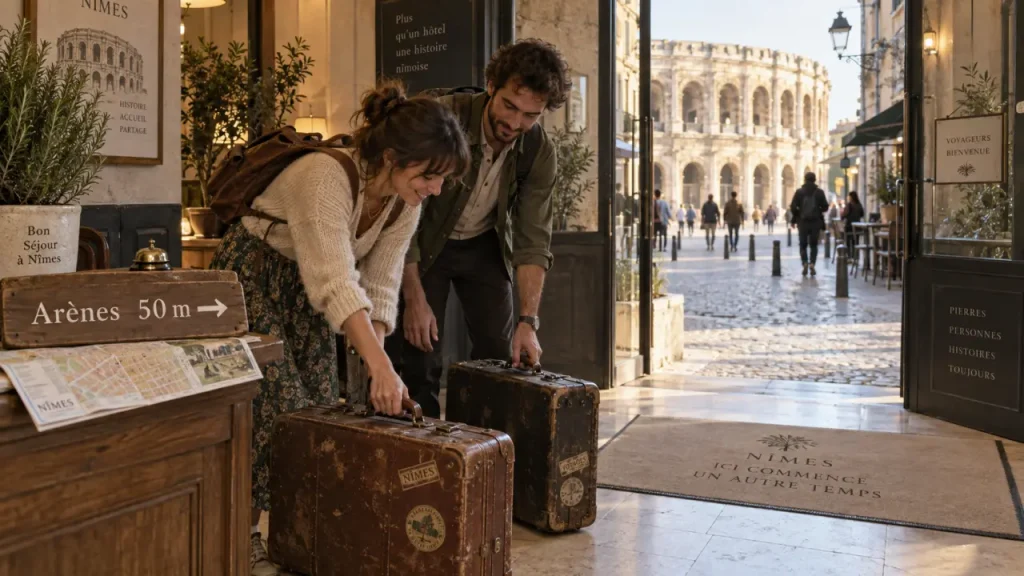 Hôtels proches des Arènes de Nîmes : 50 mètres ou 10 minutes à pied, quel séjour vous convient ?