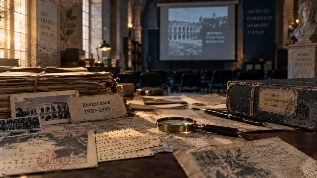 Une conférence sur la Résistance aux Archives départementales du Gard