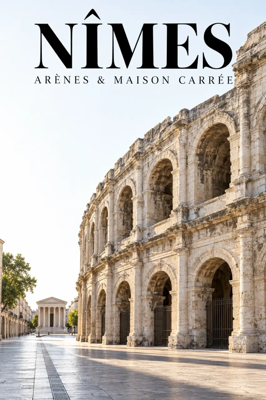 Visiter Nîmes à pied entre les Arènes et la Maison Carrée