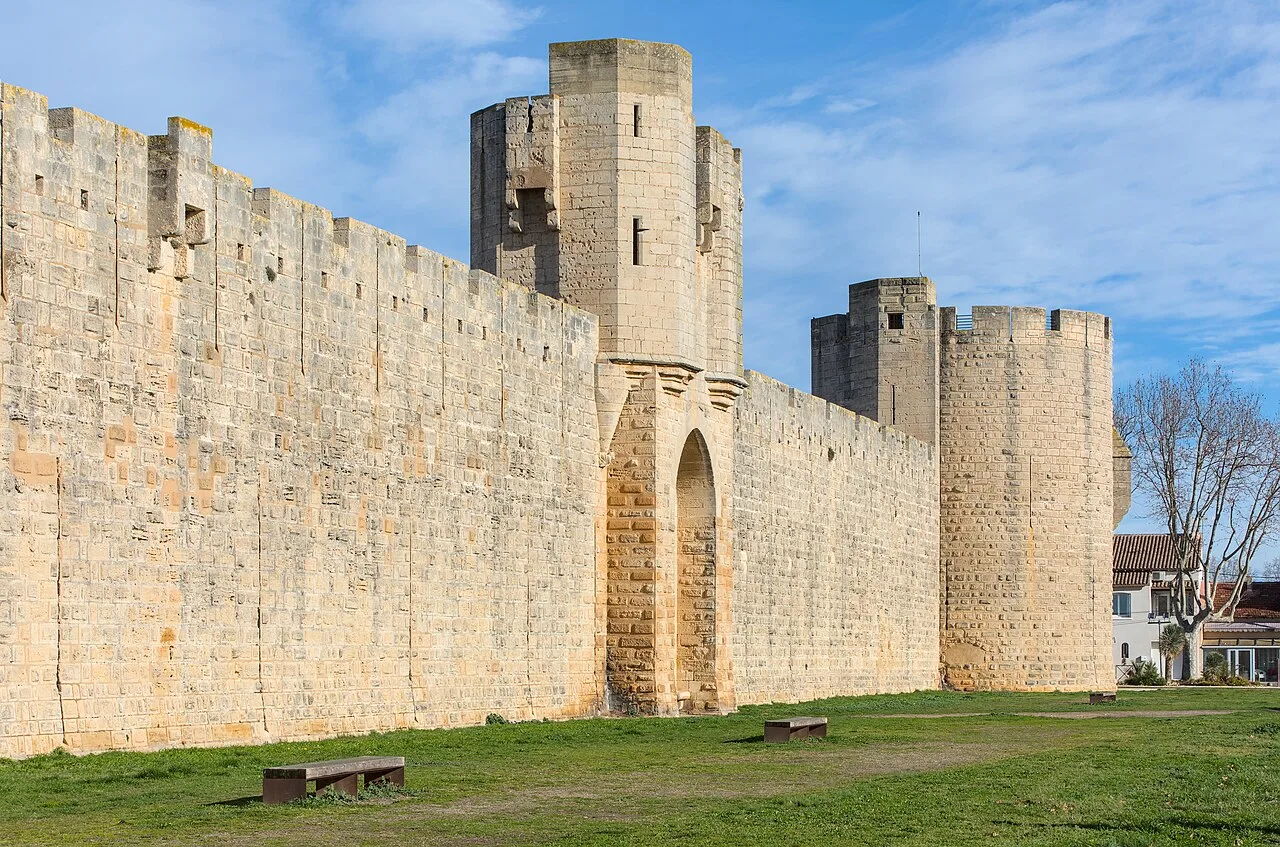 Les remparts de la cité médiévale d’Aigues-Mortes