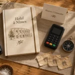Meilleur restaurant halal Nîmes : dîner raffiné ou repas rapide, flat-lay menu