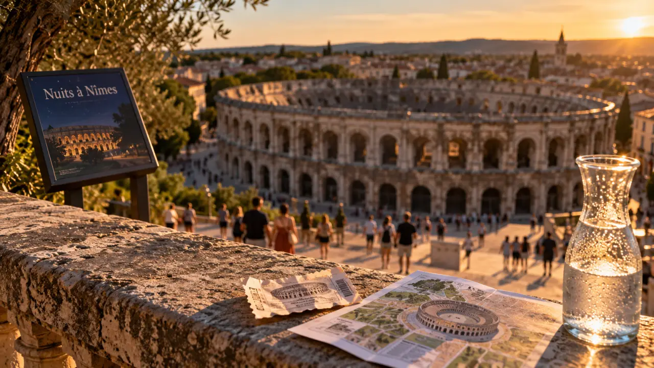 À Nîmes, les nuitées progressent mais les monuments romains reculent