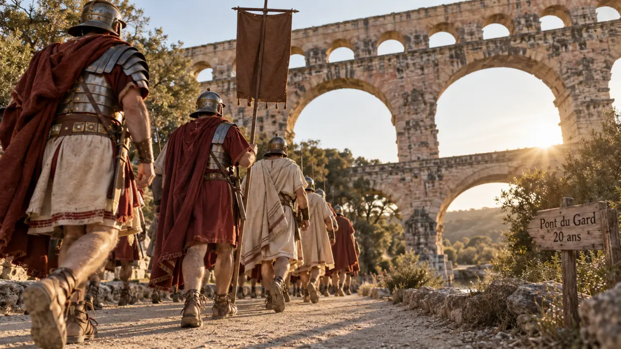 Au Pont du Gard, l’association Pont du Gard et Patrimoine fête ses 20 ans
