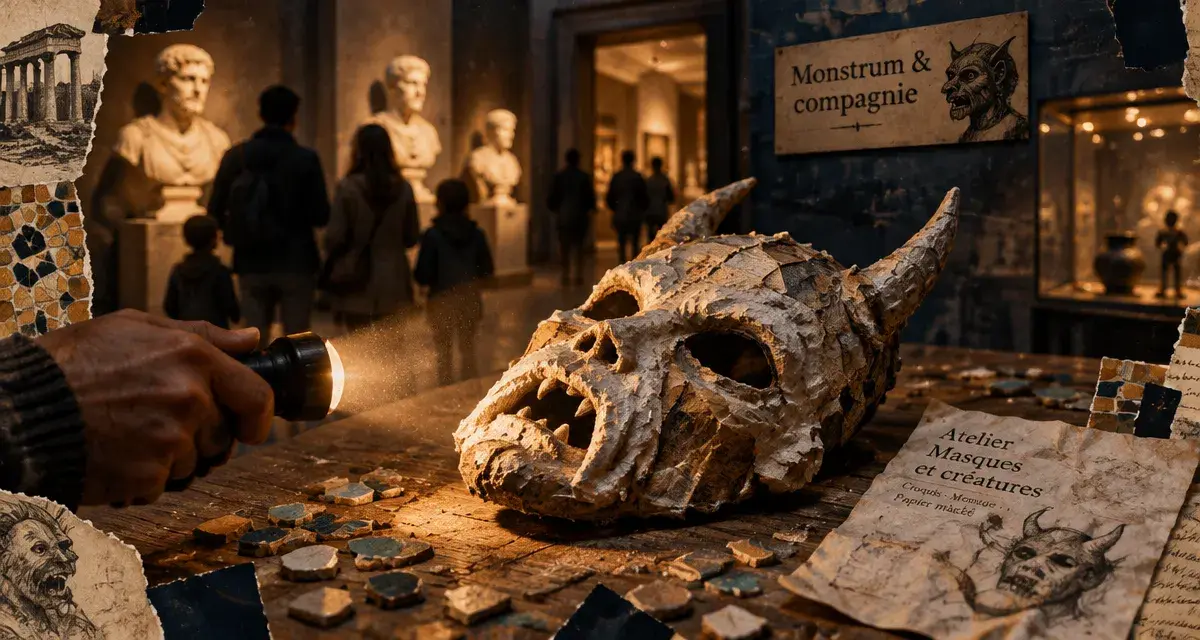 Toussaint au musée de la Romanité : visites, ateliers et soirées Halloween